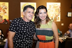 Sérgio Carvalho e Márcia Travessoni