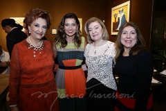 Tereza Borges, Márcia Travessoni, Maria das Graças Alencar e Carmen Barreto