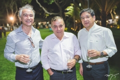 Valdester Cavalcante, Cláudio Targino e Juan Mejia