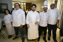 Aldenize Girão, Erasmo Júnior, Ivan Prado, Chef Pedro e Pedro Hemílio