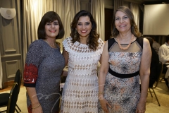 Sâmia Cvalcante, Márcia Travessoni e Renata Freire Gomes