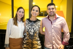 Nicole, Neuza e João Paulo Rocha