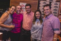 Renata Fernandes, Mauro Costa, Marcelo Prado, Liana Carvalho e Amandio Leite