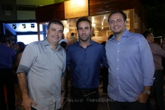 Ricardo Bezerra, Vitor Frota e Adriano Nogueira