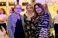Auriene Pinto, Sandra Sampaio e Andrea Carvalho