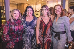 Erlândia Rocha, Viviane Almada Renata Rocha e Márcia Brasil