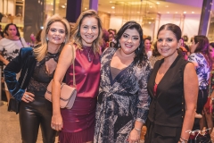 Germana Cavalcante, Talyzie Mihaliuc, Viviane Almada e Maria Lúcia Negrão