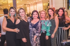 Tais Pinto, Suyane Dias Branco, Viviane Almada, Inês Cals, Surama e Gabriela Geleilate