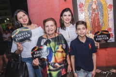 Rejane Buback, Meire Furtado, Alana Holanda e Lucas Holanda