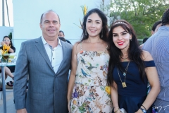 Márcio Menezes, Izabela Fiuza e Zildinha Pessoa