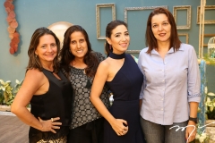 Ellen Benevides, Christine Perez, Renata Marinho e Cláudia Feijó