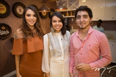 Karla Alexandrina, Rafa Eleutério e Igor Dantas