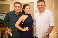 Roberto Dias, Renata Marinho e Omar Albuquerque