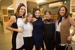 Vivian Brasil, Ivelise Benevides, Renata Marinho, Diana e Inês Cavalcante