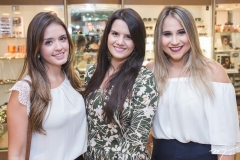 Juliana Lima, Beatriz Nogueira e Roberta Fernandes