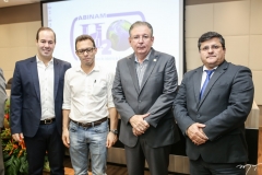 César Ribeiro, Antonio Vidal, Ricardo Cavalcante e Alexandre Brennand