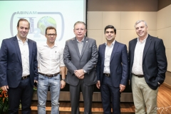 César Ribeiro, Antonio Vidal, Ricardo Cavalcante, Queiroz Filho e Lucas Ferianci