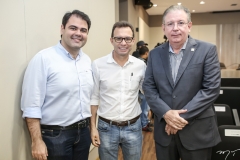 Marcos Aurélio, Antonio Vidal e Ricardo Cavalcante