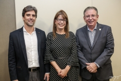 Ruy do Ceará, Aline Chaves e Ricardo Cavalcante