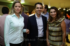 Patrícia Hulle, Klausner Monteiro e Márcia Travessoni