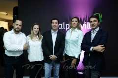 Gustavo Carvalho, Giovana Resstom, André Nasi, Patrícia Hulle e Klausner Monteiro