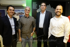 Klausner Monteiro, Estenio Martins, Geraldo Jereissati e Gustavo Carvalho