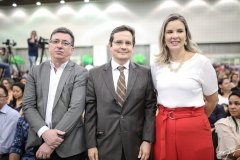 Flávio Jucá, Edilberto Pontes e Mariana Lobo