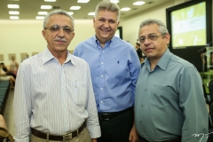 Clodionor Araújo, Renato Rolim e Vlai Menezes