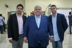 Iago Moura, José Macedo e Adriano Bezerra