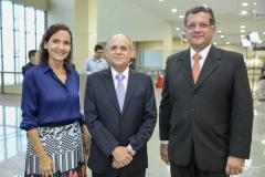 Izolda Cela, Gladyson Pontes e Fernando Oliveira