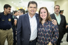 Mauro Benevides e Nicolle Barbosa