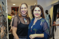 Ana Cláudia Canamary e Dalva Arrais
