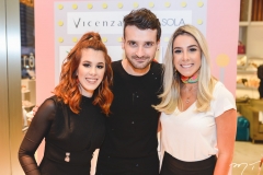 Lara Mattos, Jean Coronetti e Priscilla Silva