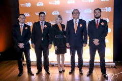 Renan Benevides, Daniel Aragão, Carolina Franco, Ricardo Bacelar e André Duarte