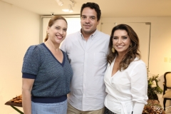 Ana Cláudia Canamary, Thiago Holanda e Márcia Travessoni