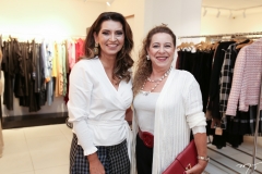 Márcia Travessoni e Brícia Teixeira