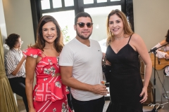 Ana Virginia Martins, Iury Costa e Cristiane Faria