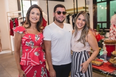 Ana Virginia Martins, Iury e Amanda Costa