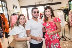 Juliana Azevedo, Iury Costa e Ana Virginia Martins