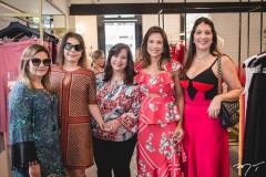 Nágila Corrêa, Cláudia Gradvohl, Martinha Assunção, Ana Virginia Martins e Elisa Oliveira