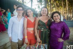 Guilherme Aguiar, Letícia Maria, Mirian Farias e Ana Paula
