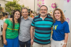 Natália Martins, Eduardo Rolim, Rino Bonvini e Ticiana Rolim Queiroz