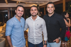Jorge Pereira, Humberto Clóvis e Davi Linhares
