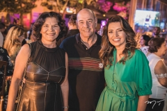 Brígida Frazão, Fernando e Márcia Travessoni