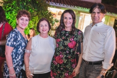Lilia Quinderé, Júlia Philomeno, Cláudia Carvalho e Wilson Loureiro