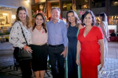Laura Paiva, Patrícia Macedo, Maurício Filizola, Márcia Travessoni e Neuma Figueiredo