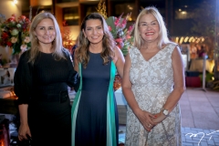 Linda Nunes, Márcia Travessoni e Stelinha Sales