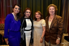 Márcia Travessoni, Etel Rios, Maria Vital e Gabriela de Castro