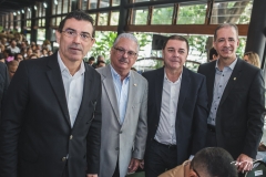 Alexandra Pereira, Fernando Santana, Eliseu Barros e Régis Medeiros