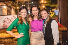 Niedja Bezerra, Márcia Travessoni e Vanessa Queirós